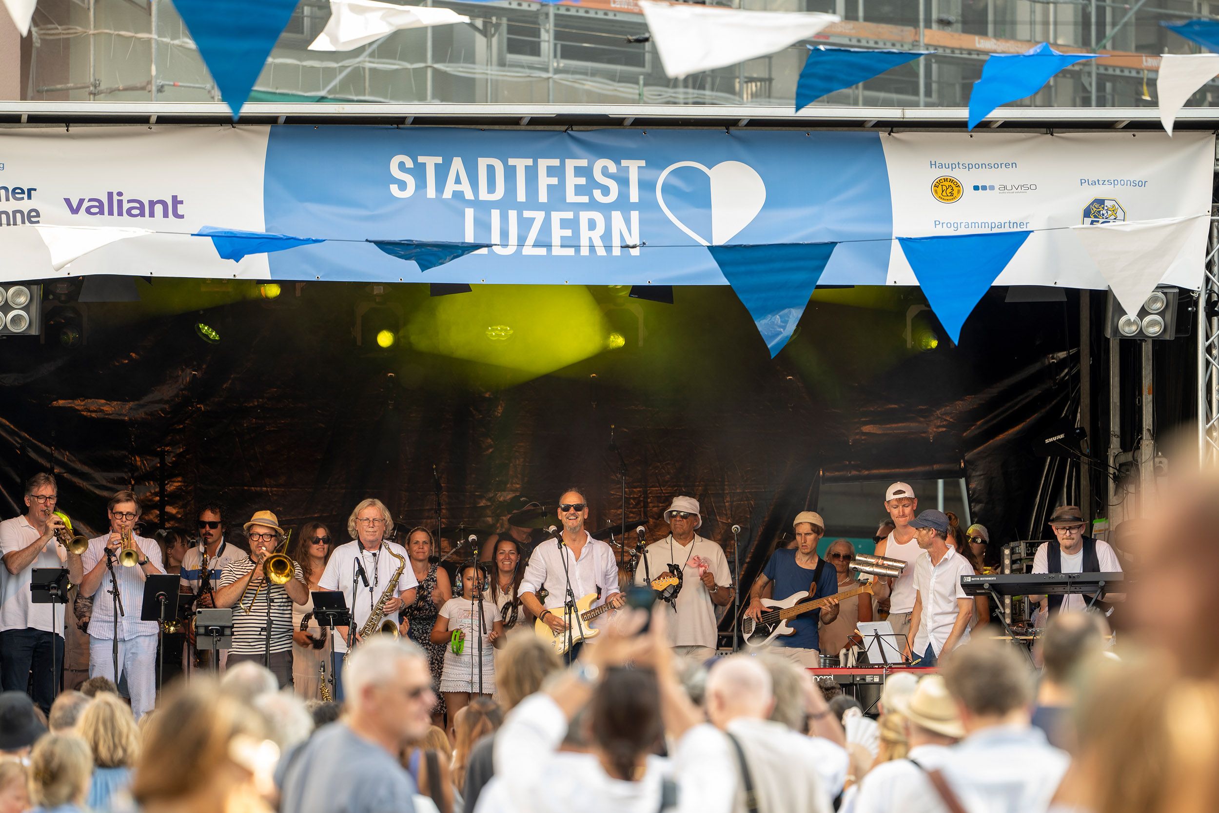Der Start des Stadtfest 2025 Luzern ist gelungen